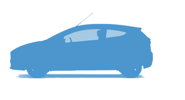 Ford Fiesta banden icoon